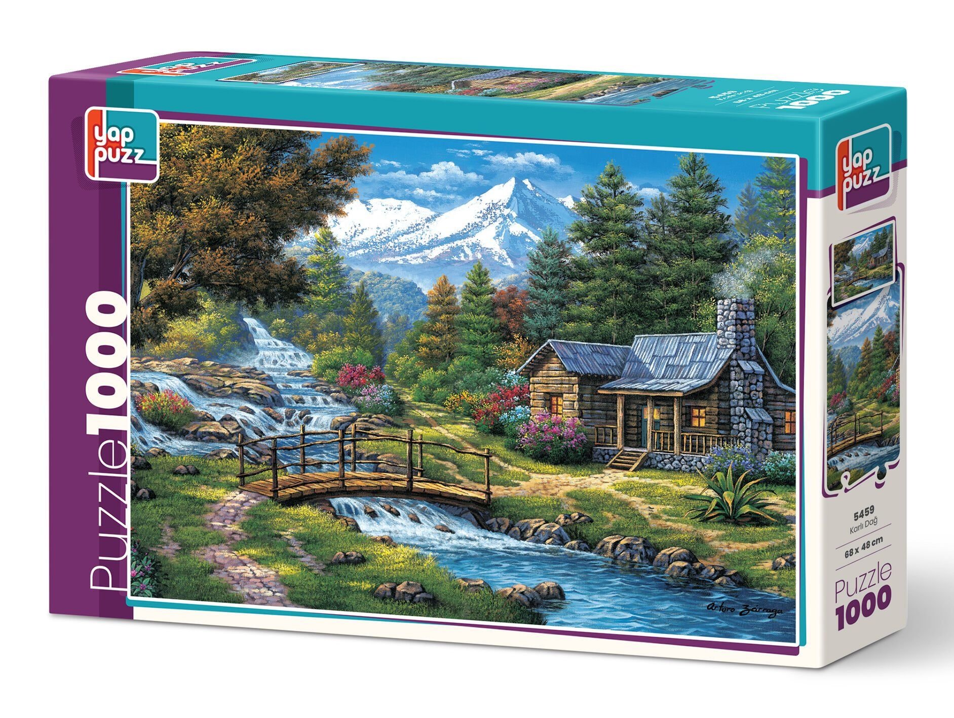 Yappuzz Karlı Dağ 1000 Parça Puzzle