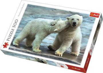 Trefl Puzzle Polar Bears 500 Parça Puzzle