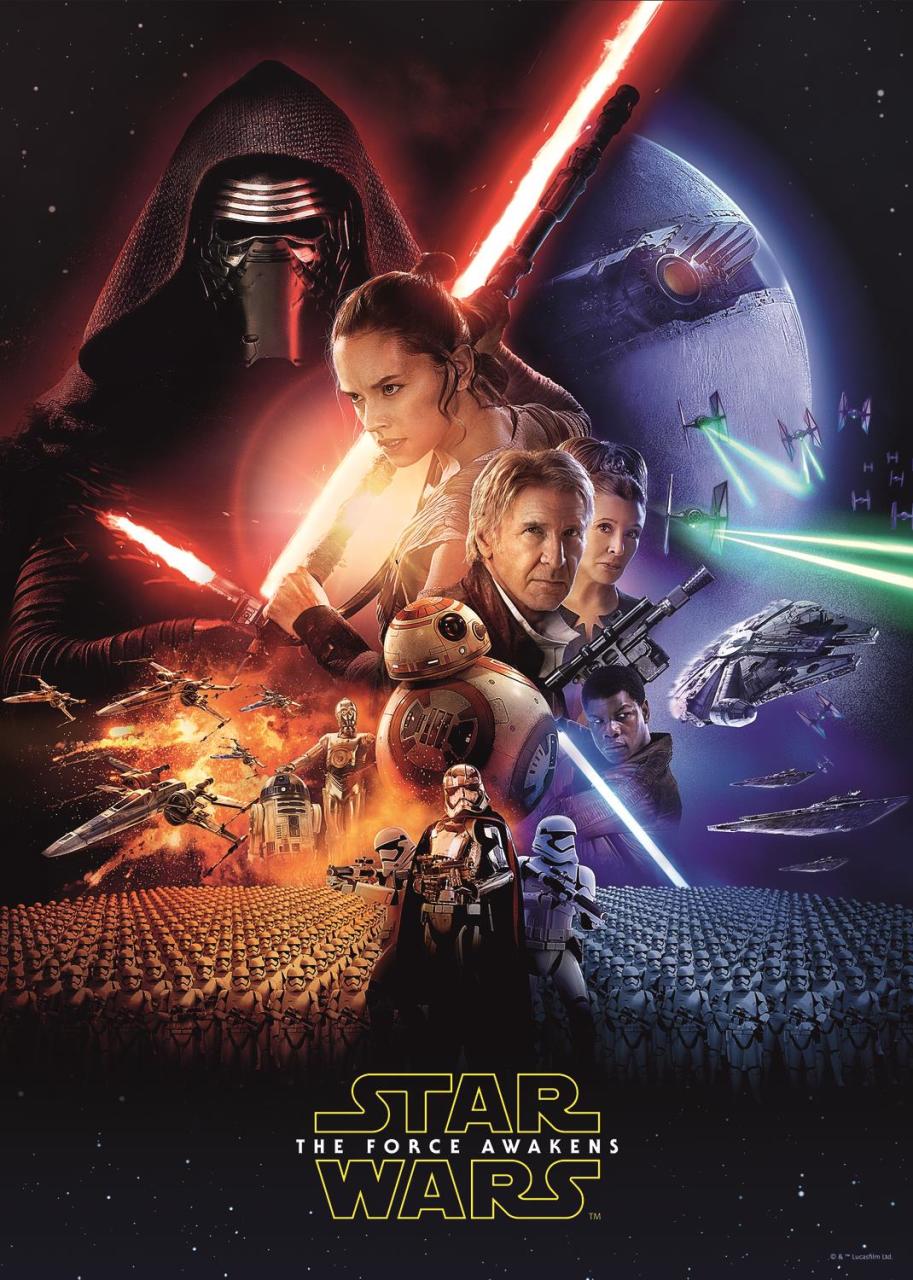 Trefl Puzzle Star Wars Episode VII: The Force Awakens 500 Parça Puzzle