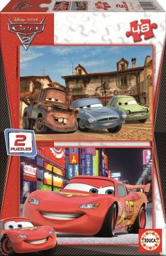 Educa Puzzle Cars 2, Disney 2 X 48 Parça
