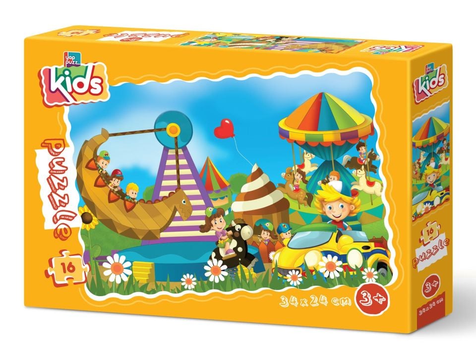 Yappuzz Atlı Karınca 16 Parça Puzzle