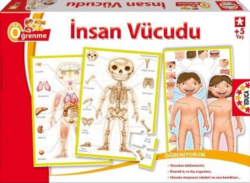 Educa Puzzle İnsan Vücudu Eğitici Puzzle