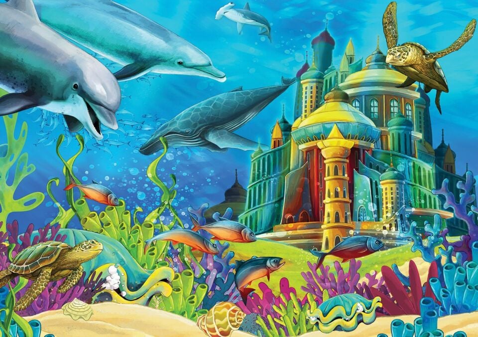 Yappuzz Okyanus Arkadaşları 50 Parça Çoçuk Puzzle