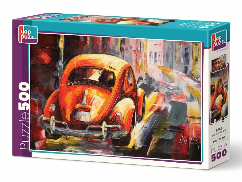 Yappuzz Kaplumbağa 500 Parça Puzzle