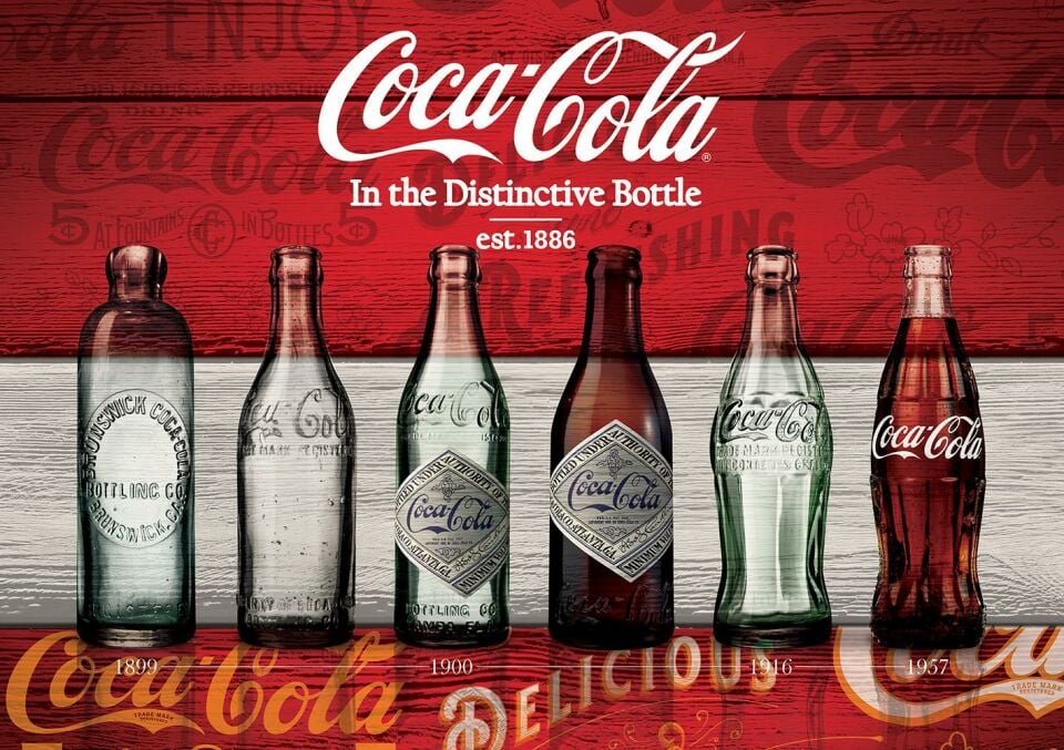 Art Puzzle Coca-Cola Vintage Şişeler 1000 Parça Puzzle