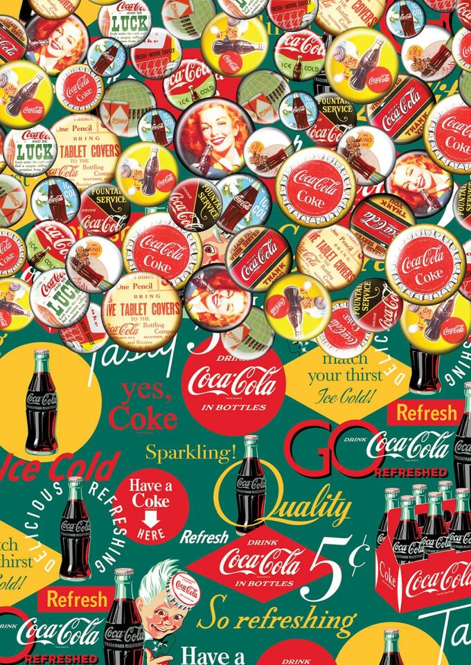 Art Puzzle Coca-Cola Kapakların Yolculuğu 500 Parça Puzzle