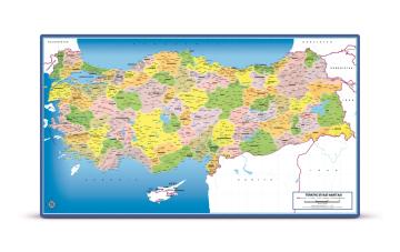 Art Puzzle Türkiye Siyasi Haritası 81 Parça Frame Puzzle