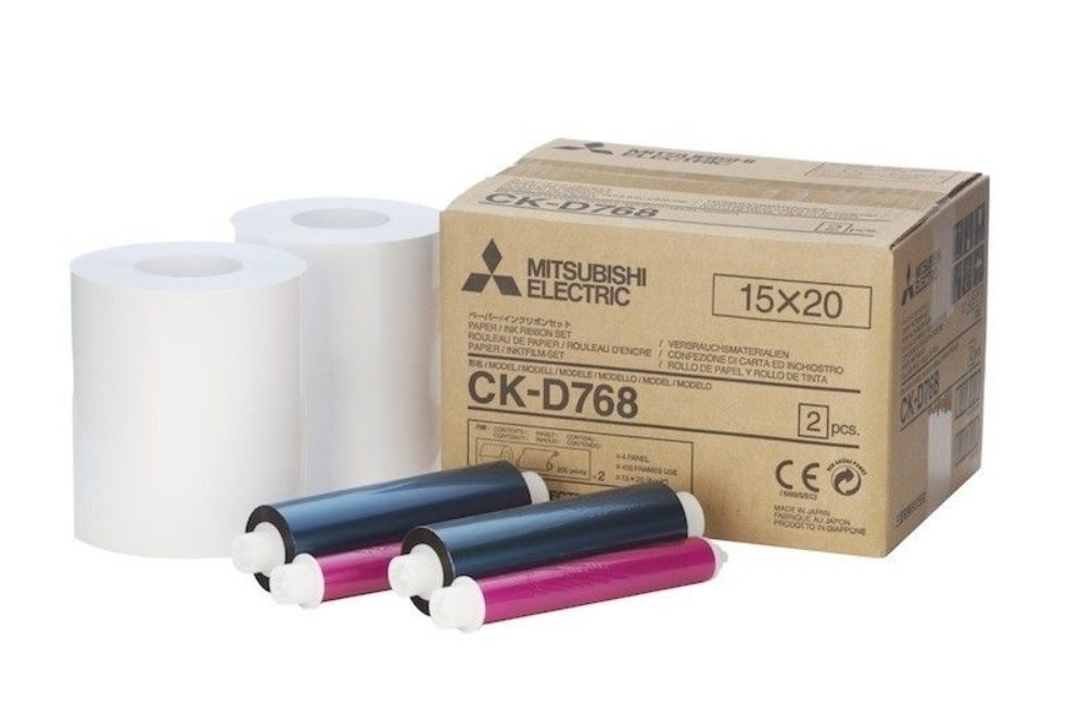 Mitsubishi CK-D768 Photo Printer Kağıdı (Termal Kağıt) 15-20 cm