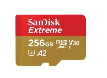 Sandisk 256 GB Micro SDXC Extreme class10 UHS - I u3 - 160 MB/s A2 Hafıza Kartı