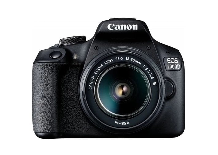 Canon EOS 2000D 18-55 DC III Kit (32 GB Hafıza Kartı + Sırt Çantası Hediye) - Canon Eurasia Garantili
