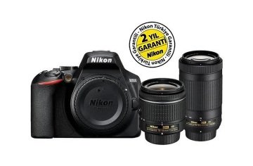Nikon D3500 18-55 AF-P DX VR + 70-300 VR Kit - Karfo Karacasulu Garantili