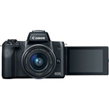 Canon EOS M50 15-45mm IS STM Aynasız Fotoğraf Makinesi - Canon Eurasia Garantili