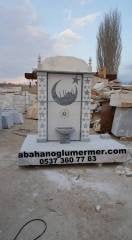 Hayrat çeşmesi,hayrat çeşmesi modelleri,mermer hayrat çeşmesi, mermer çeşme -031