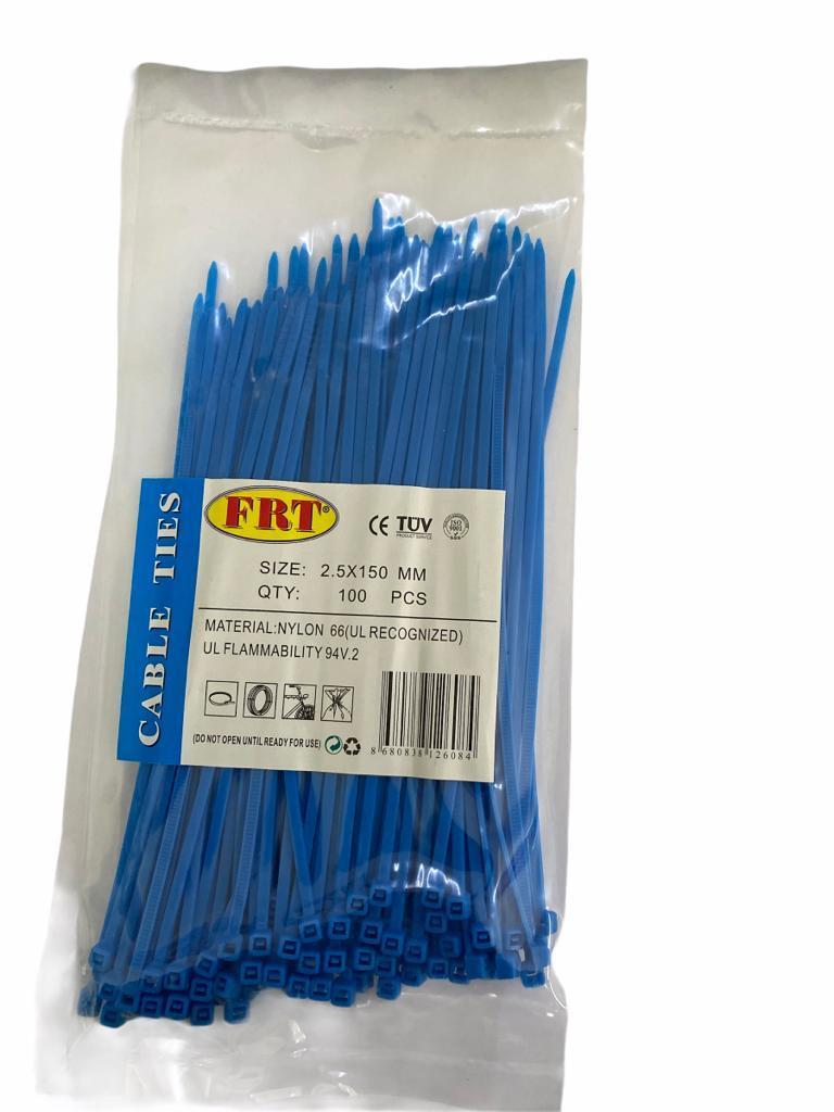 FRT Mavi 2,5x150 Kablo Bağı