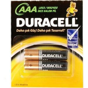 Duracell Alkalin Pil AAA 2'' li Paket