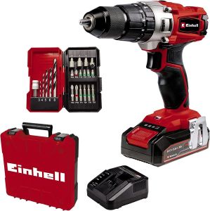 Einhell TE-CD 18/2 Li-i +22 (1x2,5 Ah) Akülü Darbeli Matkap Set