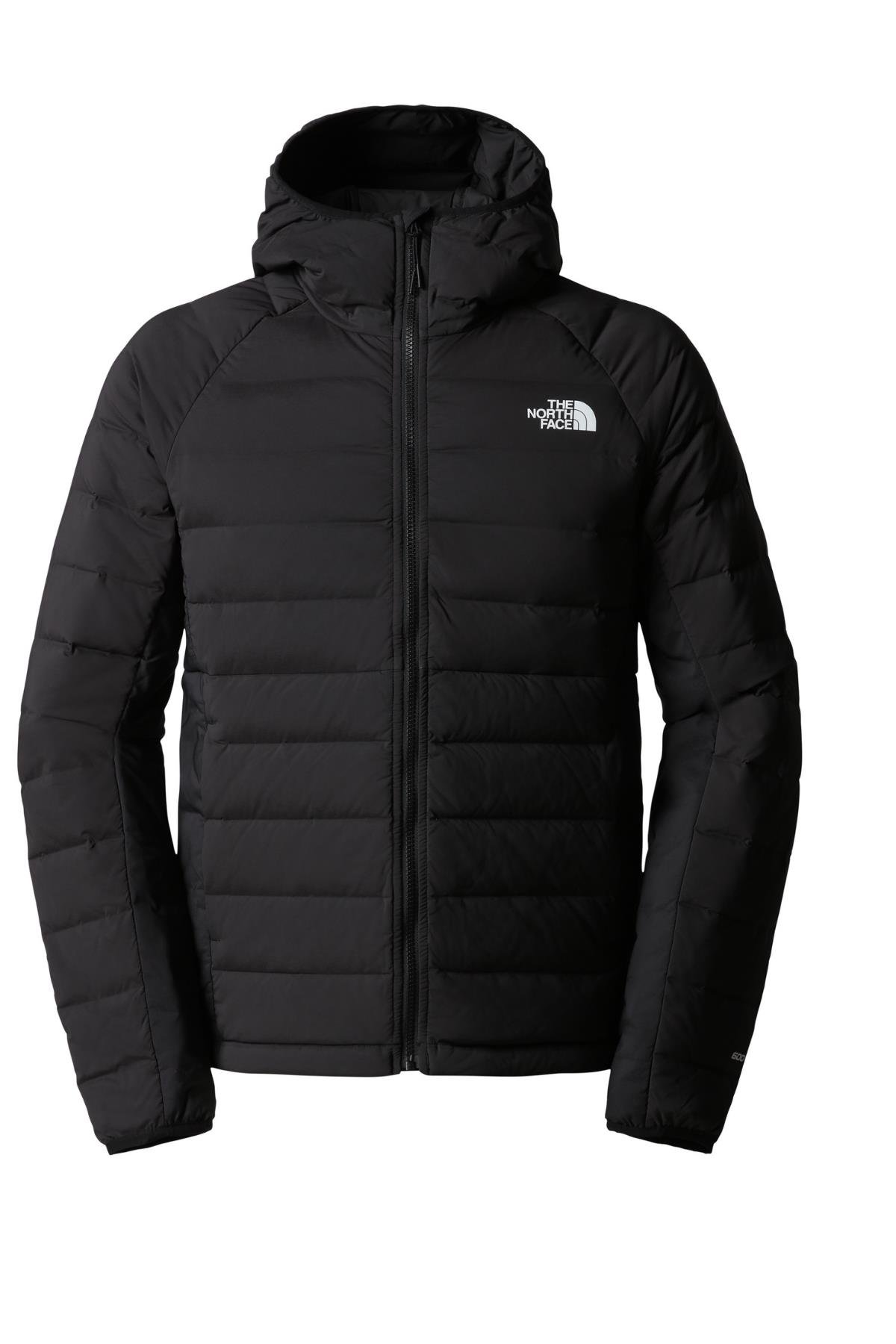 The North Face Belleview Stretch Down Hoodie Mont Erkek Siyah
