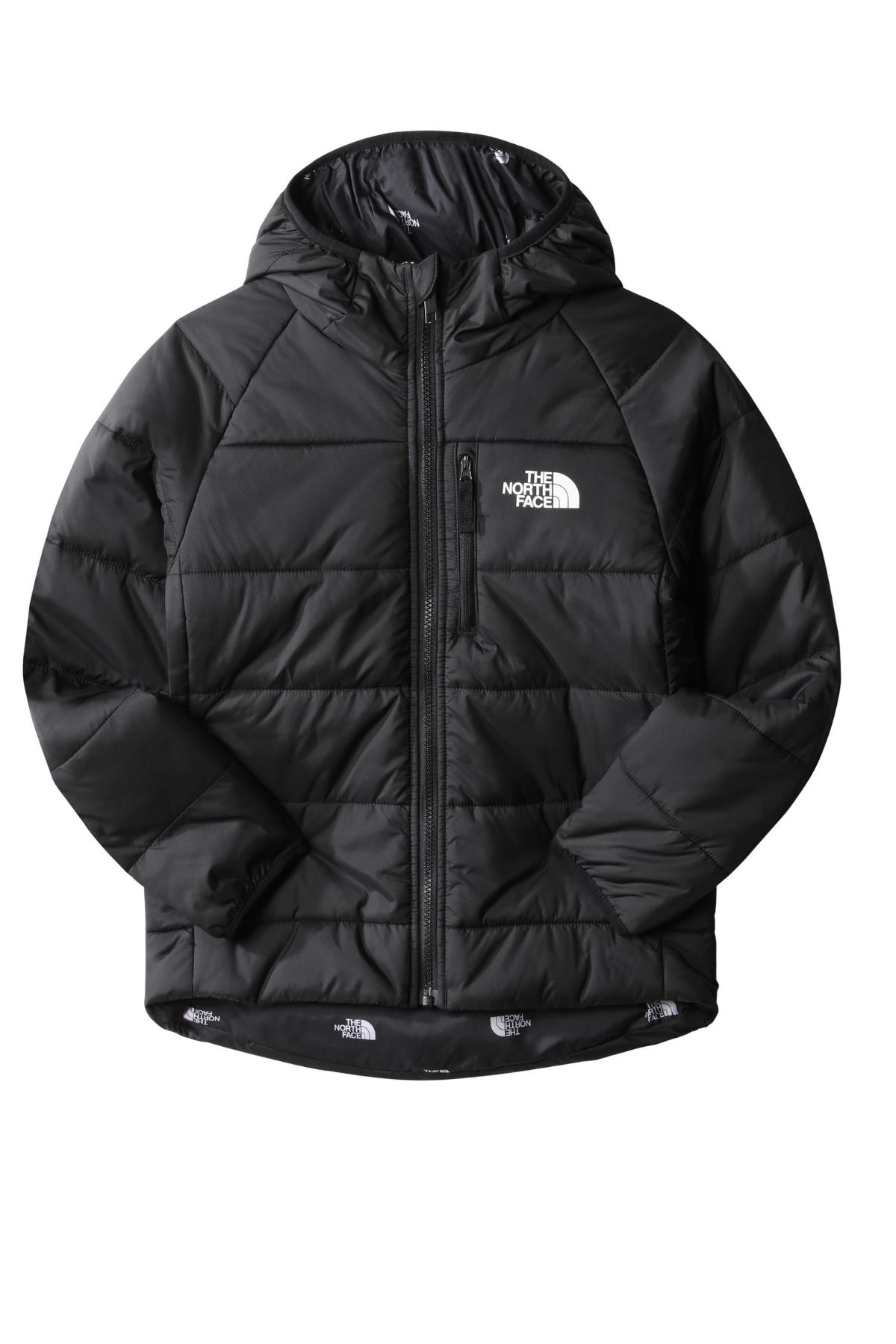 The North Face Reversıble Perrıto Çocuk Ceket Siyah/Beyaz