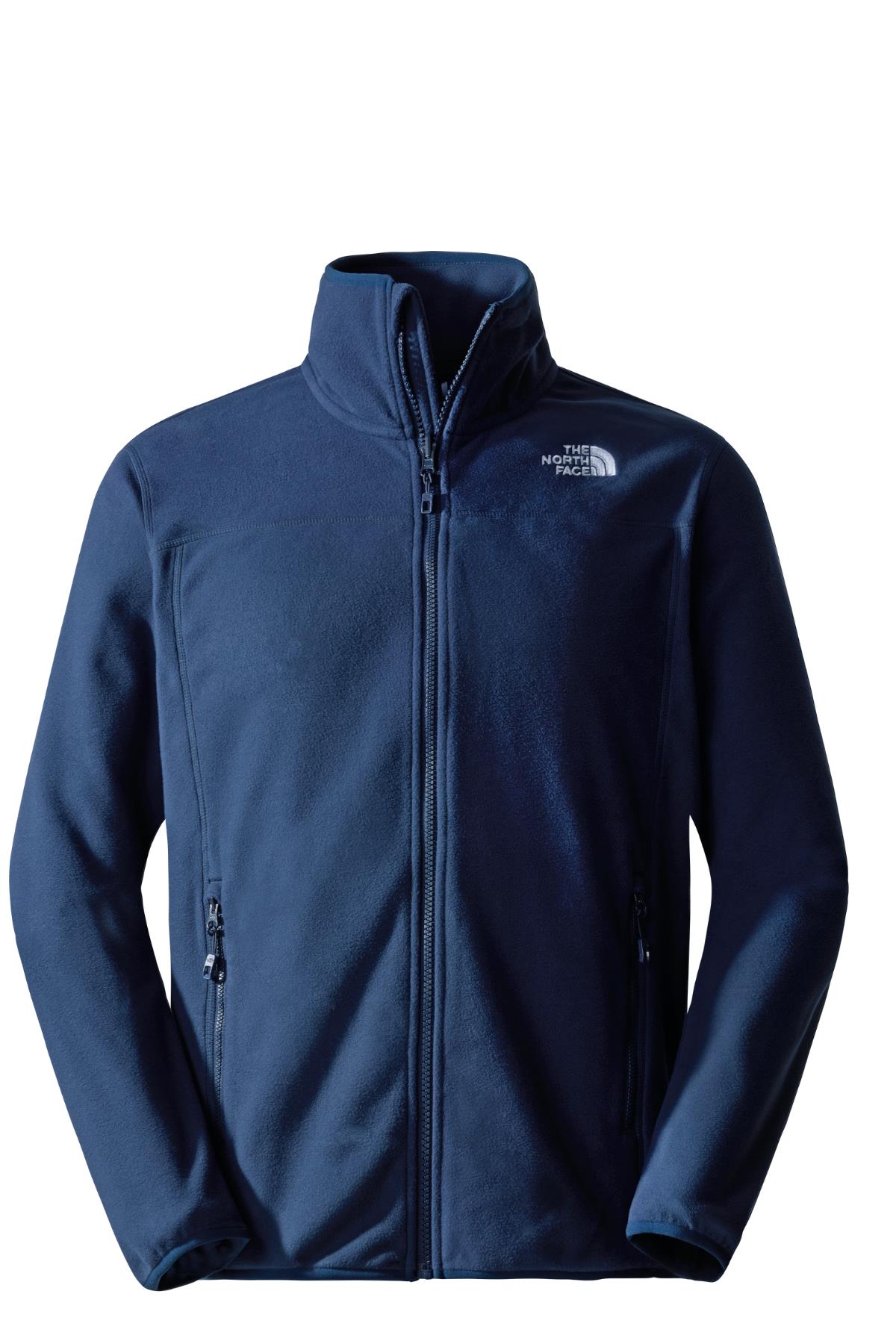 The North Face Erkek 100 Glacier Full Zip - Eu Polar Lacivert