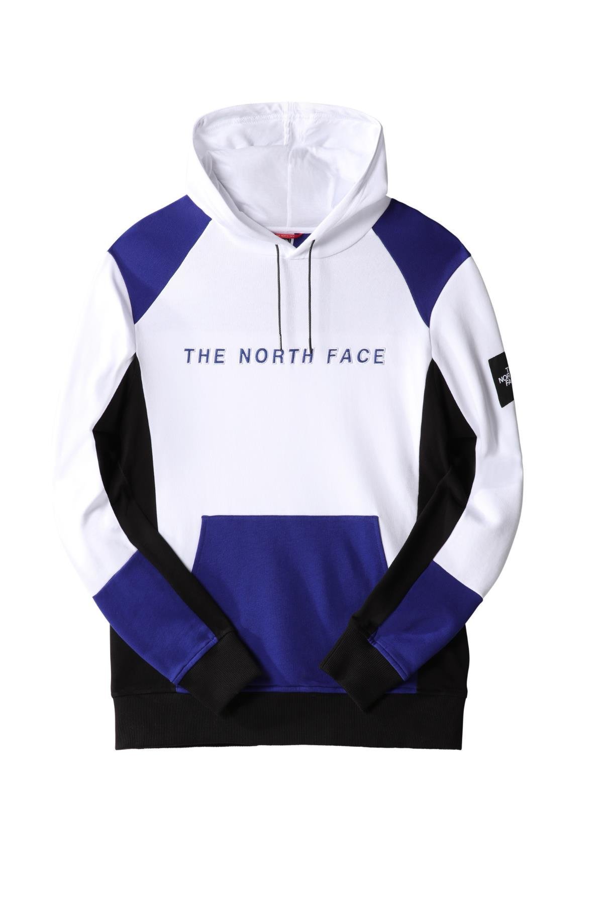 The North Face Seasonal Hoodıe Sweatshirt Kapşonlü Erkek Beyaz/Lacivert