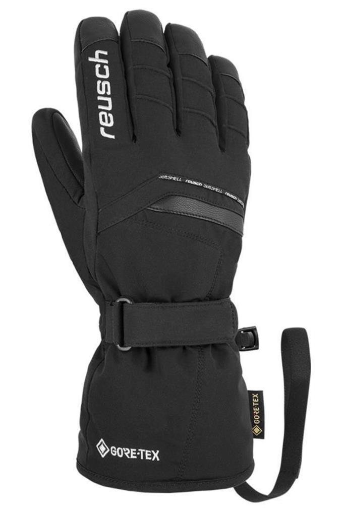 Reusch Manni Goretex Erkek Snowboard Eldiveni Siyah