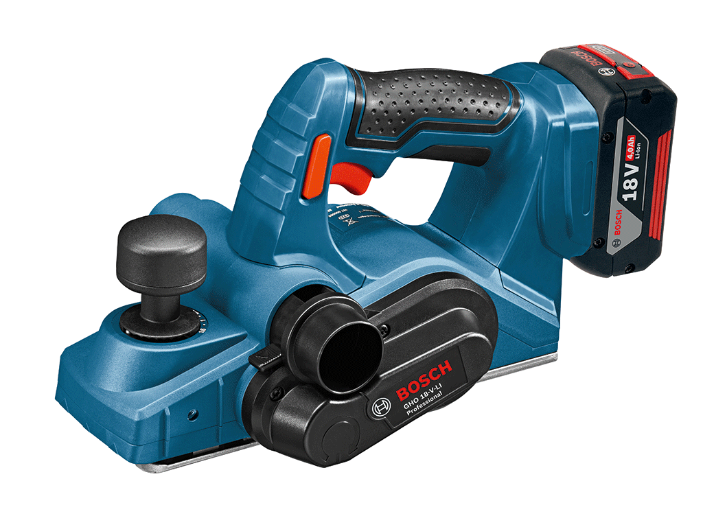 Bosch Professional GHO 18 V-LI 4 Ah Çift Akülü Planya - L-boxx Çantalı