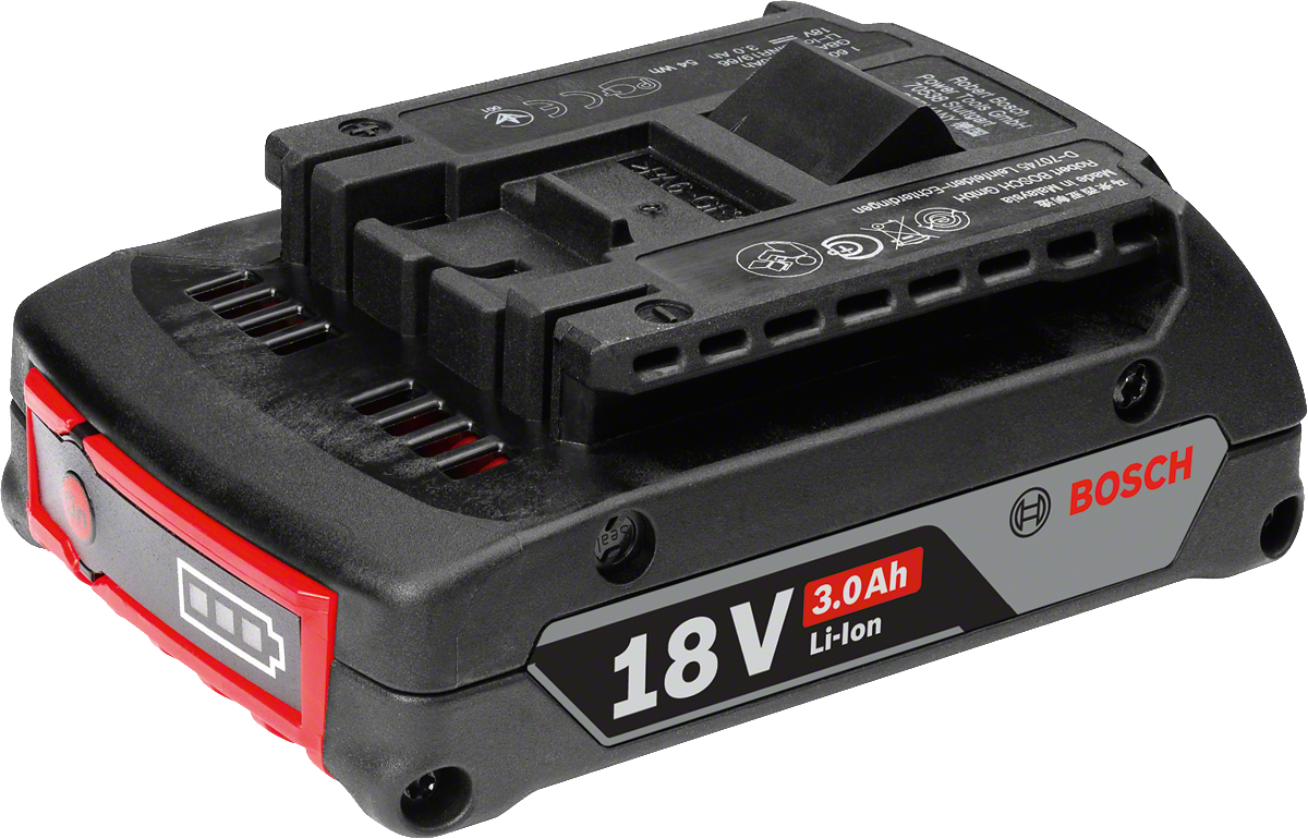 Bosch Professional GBA 18 Volt 3,0 Ah Li-on Akü
