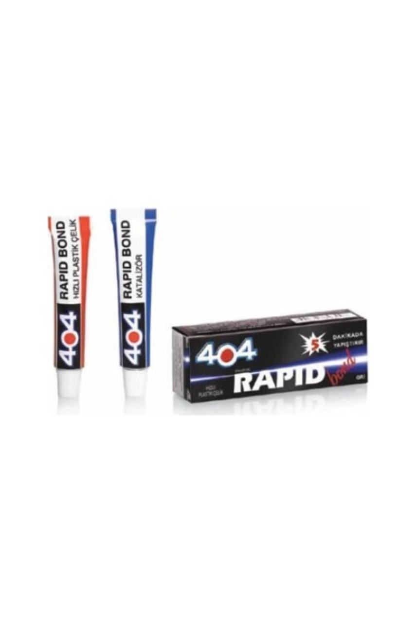404 Rapid Bond Plastik Çelik Yapıştırıcısı - 4 Adet