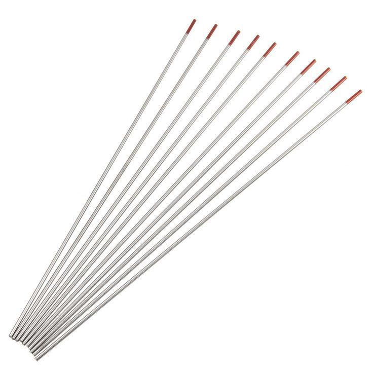 Kırmızı Tungsten Elektrod Argon İğnesi 1.6x175 MM - 10 Adet