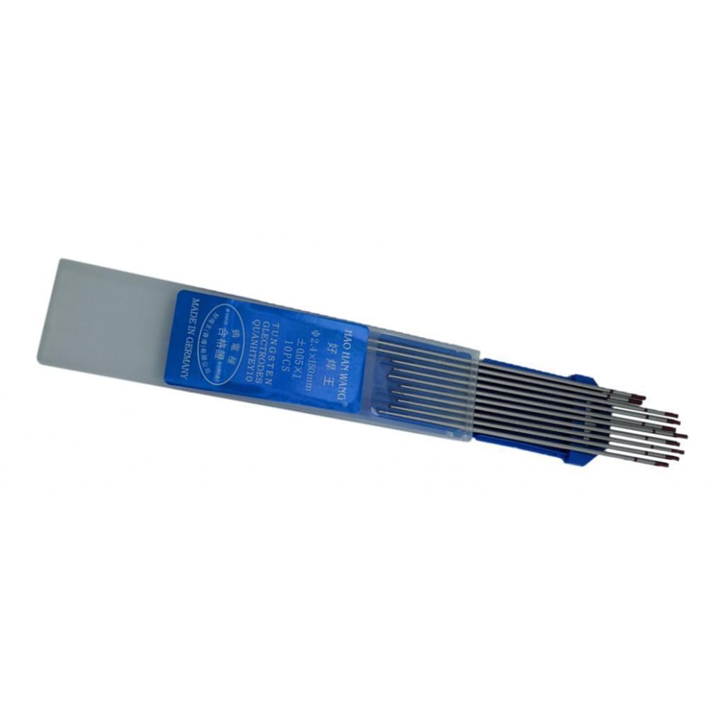 Mor Tungsten Elektrod Argon İğnesi 2.4x175 MM - 10 Adet
