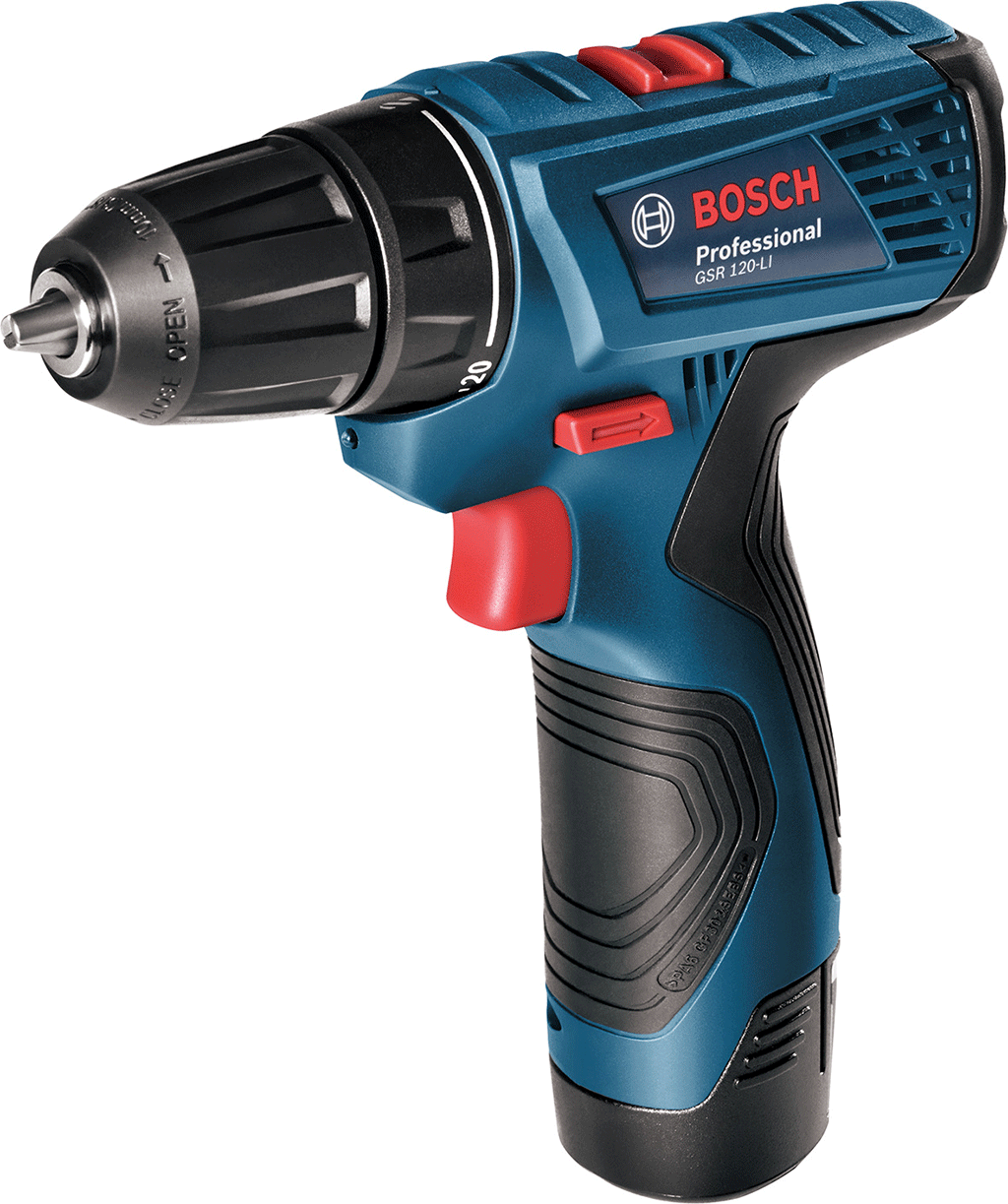Bosch Professional GSR 120-LI 12 Volt 1,5 Ah Çift Akülü Delme/Vidalama - Çantalı