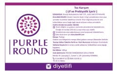 Purple Round Toz Karışım - 300 gr