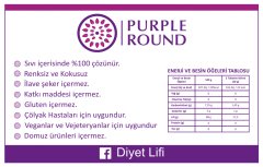 Purple Round Toz Karışım - 300 gr