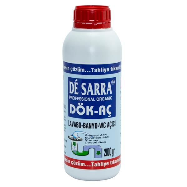 De Sarra Dök Aç Lavabo Wc Banyo Açıcı 2000 GR