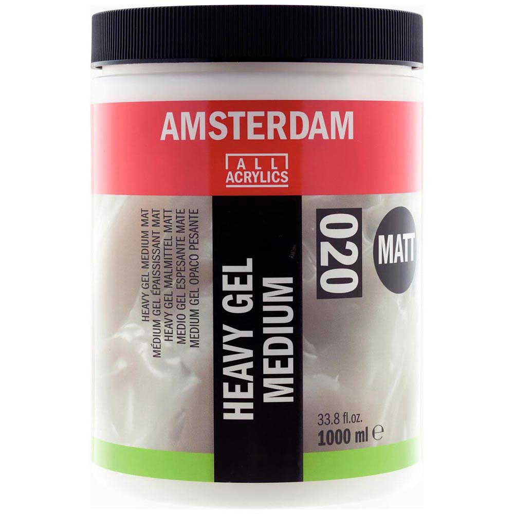 Amsterdam Heavy Gel Medium Matt 020 1000ml (Mat Doku Jeli)