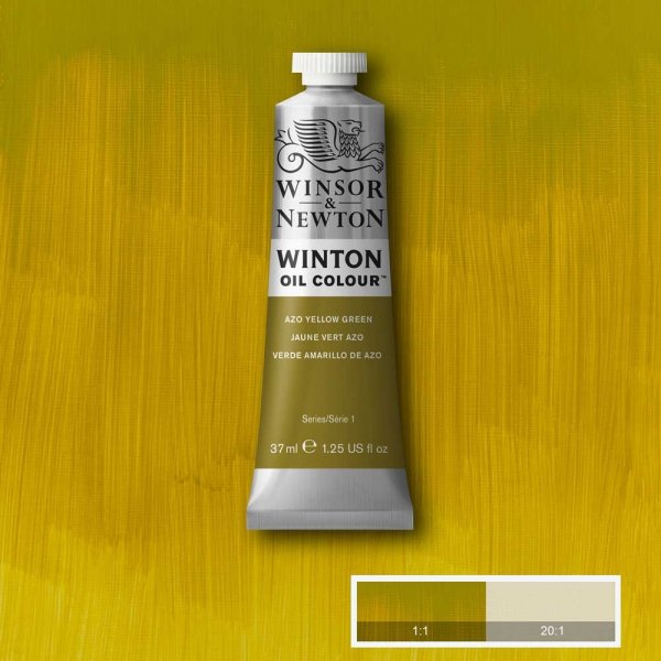 Winsor & Newton Winton Yağlı Boya 37ml Azo Yellow Green