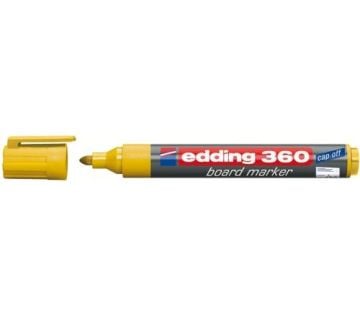 Edding 360 Board Marker Yazı Tahtası Kalemi Sarı