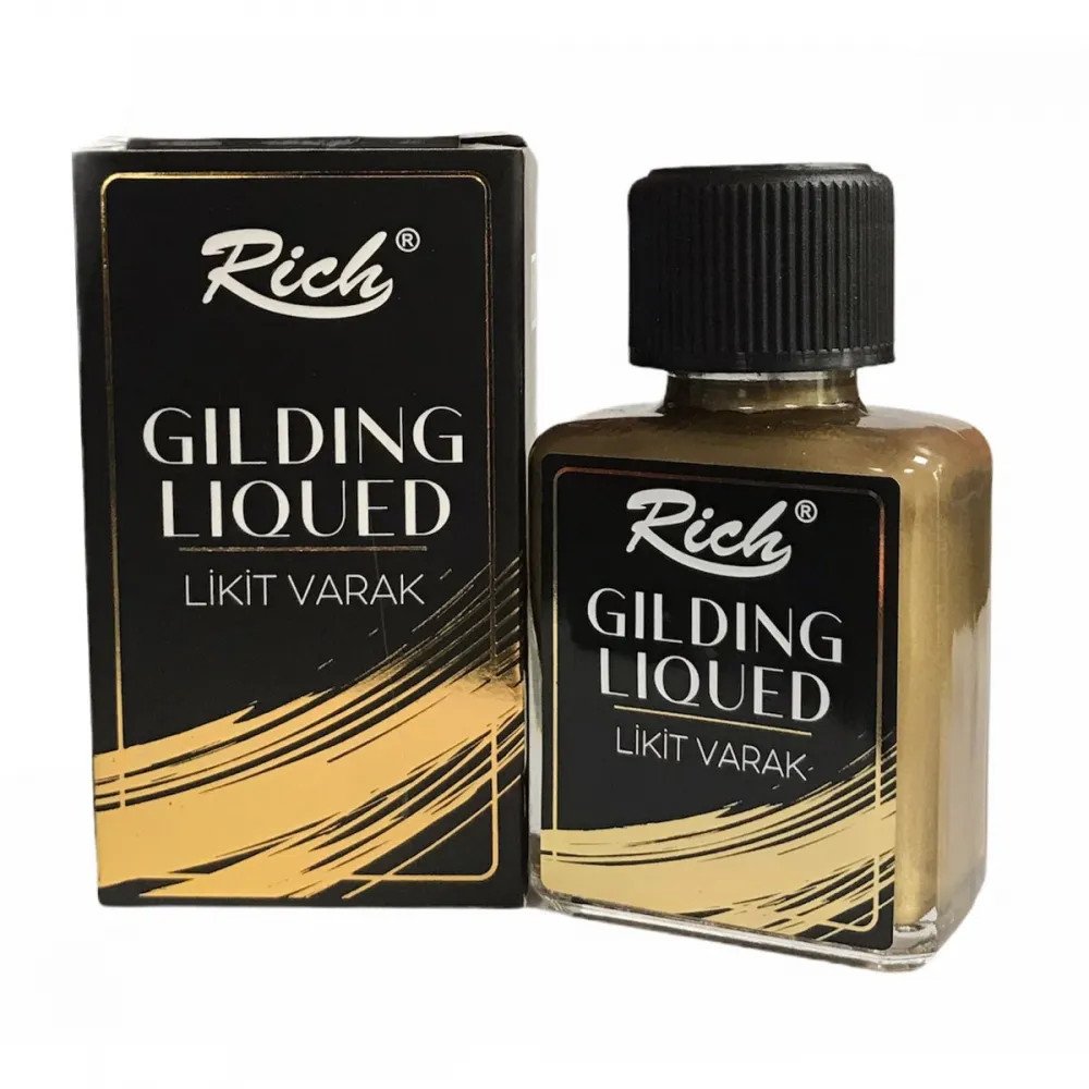 Rich Gilding Likit Sıvı Varak 70020-Altın 75 cc