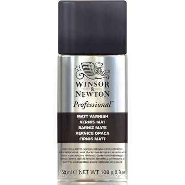 Winsor & Newton Matt Varnish 150ml Sprey Mat Vernik