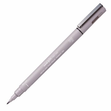 Uni Pin Fine Line Teknik Çizim Kalemi Açık Gri Brush
