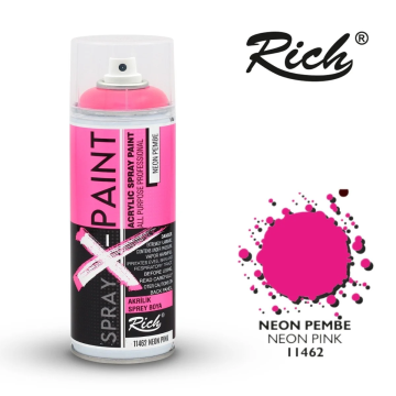 RİCH SPREY BOYA X PAINT 400 ML NEON PEMBE