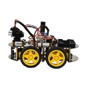 Keyestudio 4WD Multi BT Robot Araç Kiti Yükseltilmiş V2.0 / Arduino Robot Stem için / Programlama Robotu Araba / DIY Kiti