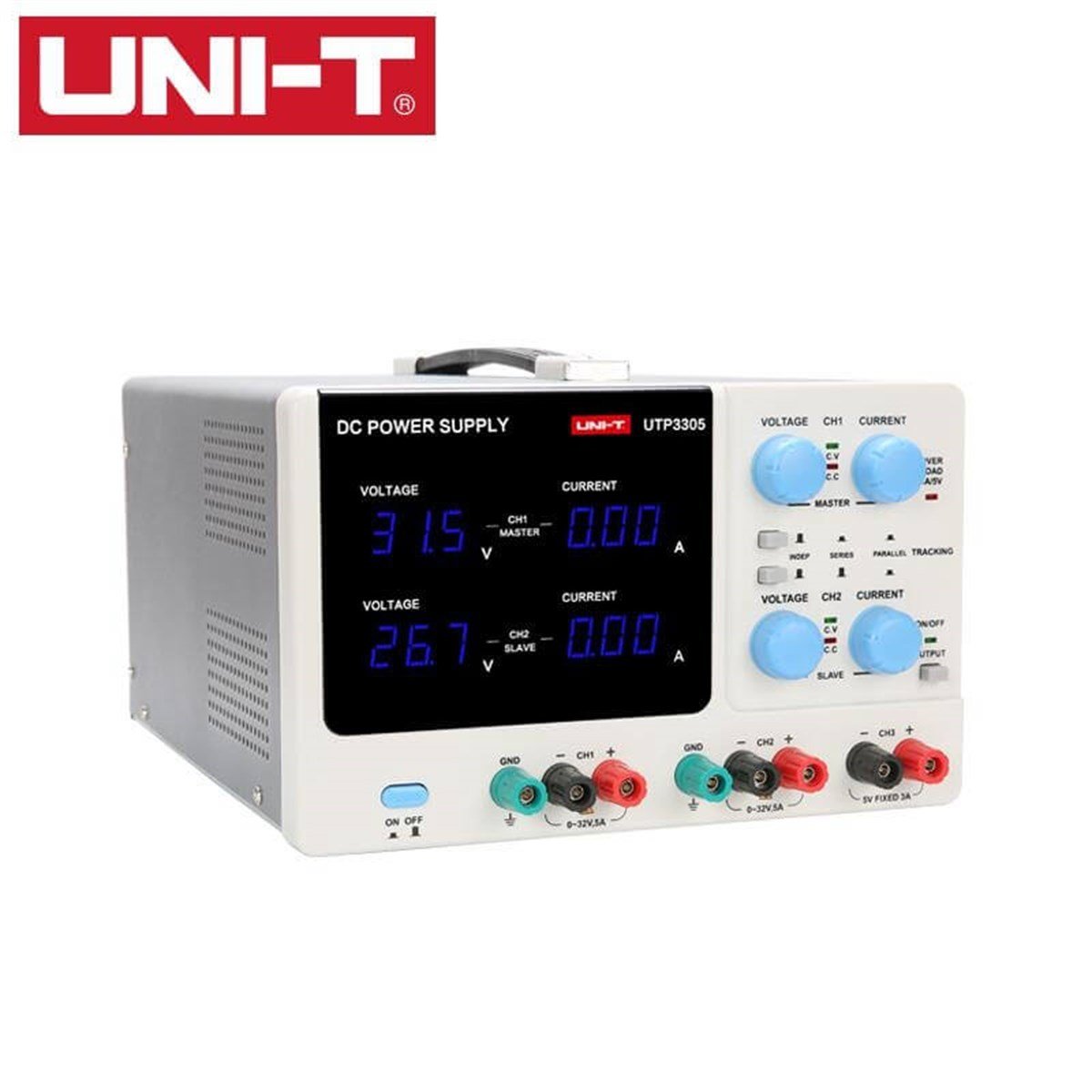 Unit UTP3305 3 Kanallı 32V 5A Ayarlanabilir Güç Kaynağı