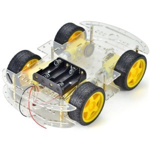 4WD Robot Araba Platform Kiti Seti