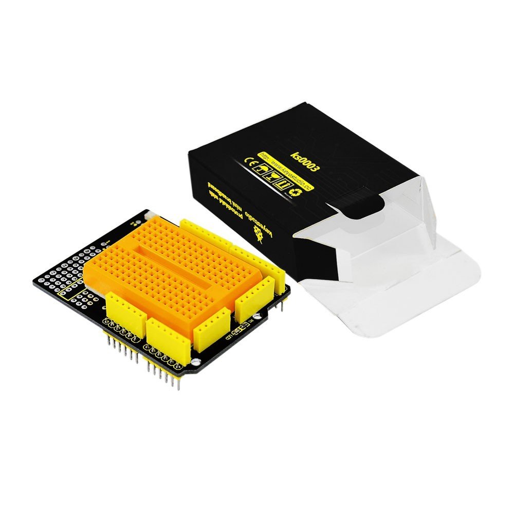 Keyestudio Protoshield (Mini Breadboard ile)