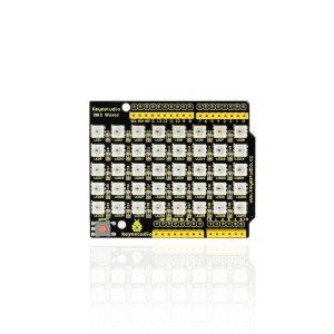 Keyestudio 40 RGB (Kırmızı-Yeşil-Mavi) LED 2812 Pixel Matrix Shield