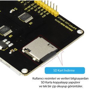 Keyestudio 2.8 İnç TFT LCD Shield / UNO R3 İçin