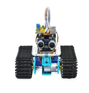 Keyestudio DIY Mini Tank Akıllı Robot Araç Kiti / Arduino Robot Eğitim Programlama için