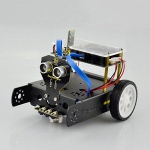 Keyestudio KEYBOT Programlanabilir Eğitim Robotu Araç Kiti + Arduino Grafik Programlama İçin Kullanım Kılavuzu