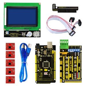 Keyestudio 3D Yazıcı Kiti RAMPS 1.4 + Mega 2560 + 5x A4988 + LCD 12864 Akıllı Denetleyici